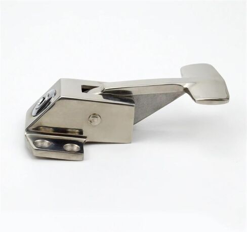 Industrial Freezer Handle Oven Test Oven Oven Door with Lock Cylinder Lock Spring Handle Side Door Handle 1Pcs(Kirsite,with Key) in Saudi Arabia