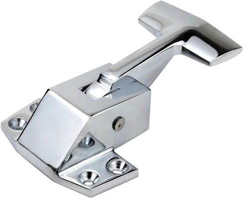 Industrial Freezer Handle Oven Test Oven Oven Door with Lock Cylinder Lock Spring Handle Side Door Handle 1Pcs(Kirsite,with Key) in Saudi Arabia