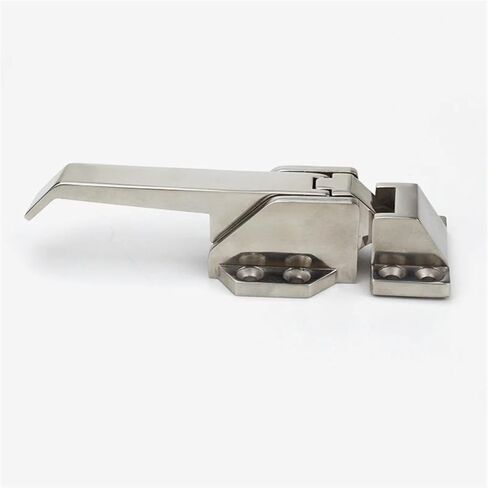 Door Handle Lock Set 304 Stainless Steel Linkage Lock Sealing Mechanical Equipment Lock Drying Oven Door Lock 1Pcs in Saudi Arabia