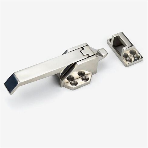 Door Handle Lock Set 304 Stainless Steel Linkage Lock Sealing Mechanical Equipment Lock Drying Oven Door Lock 1Pcs in Saudi Arabia