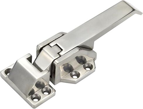 Door Handle Lock Set 304 Stainless Steel Linkage Lock Sealing Mechanical Equipment Lock Drying Oven Door Lock 1Pcs in Saudi Arabia