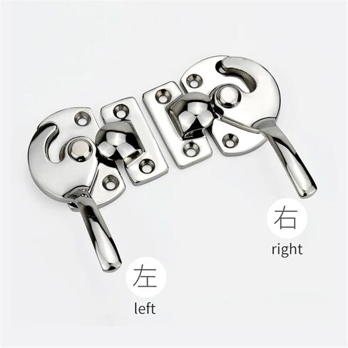 304 Stainless Steel Rotary Forced Close Door Handle Precision Casting Industrial Equipment Engineering Mechanical Seal Door Lock 1Pcs(Stainles Steel Right,Medium Size) in Saudi Arabia
