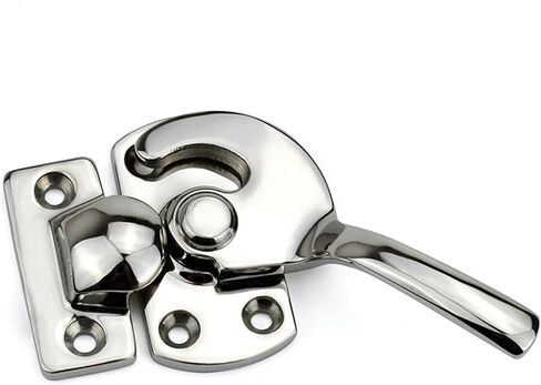 304 Stainless Steel Rotary Forced Close Door Handle Precision Casting Industrial Equipment Engineering Mechanical Seal Door Lock 1Pcs(Stainles Steel Right,Medium Size) in Saudi Arabia