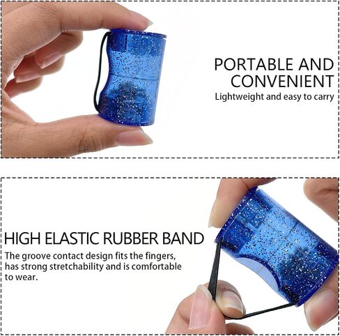 finger sand hammer rhythm sand instrument accompaniment sand egg suitable for ukulele, guitar, mandolin, banjo, percussion sand hammer (glitter three-color version) in Saudi Arabia