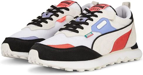 PUMA Mens Rider Fv Fandom Lace Up Sneakers Shoes Casual - White in Saudi Arabia