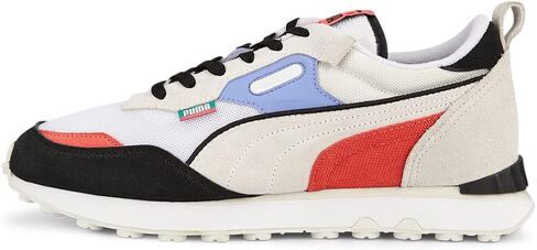 PUMA Mens Rider Fv Fandom Lace Up Sneakers Shoes Casual - White in Saudi Arabia