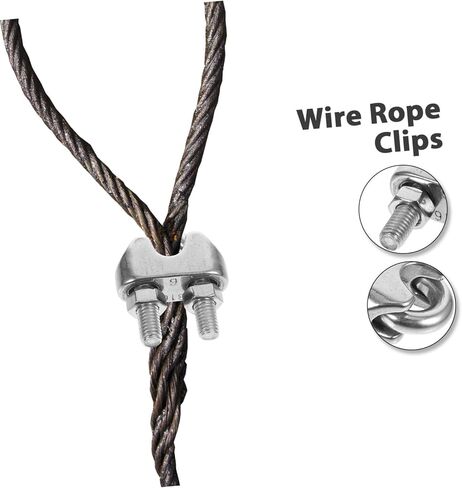 GLEAVI Stainless Steel Wire Rope for Secure Fastening of Cables and Wires Robust Design for Various Applications User-Friendly and Grip and in Saudi Arabia