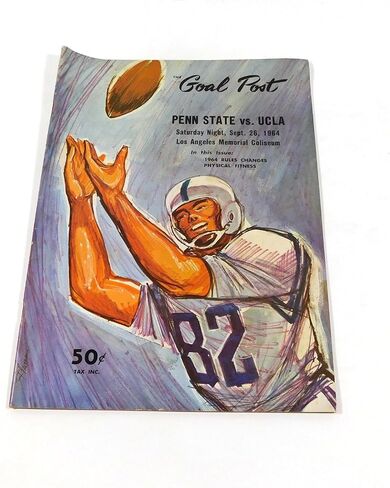 1964 Penn State at UCLA College Football Program 9-26-64 - College Programs in Saudi Arabia