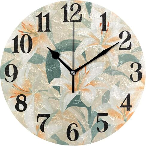 beige و burgundy clocks clocks clock لغرفة المعيش in Saudi Arabia