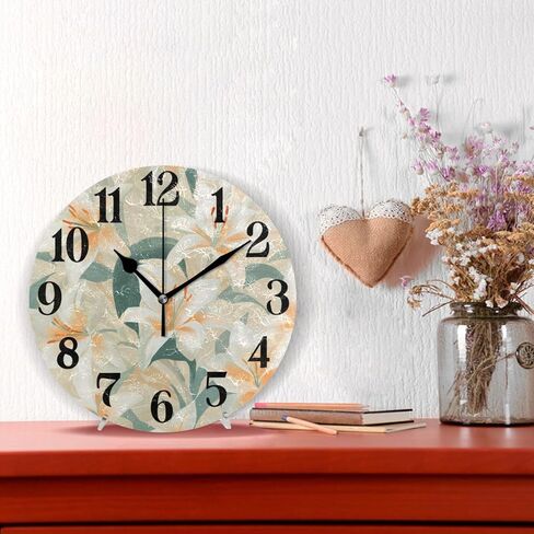beige و burgundy clocks clocks clock لغرفة المعيش in Saudi Arabia