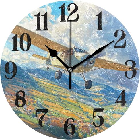 beige و burgundy clocks clocks clock لغرفة المعيش in Kuwait
