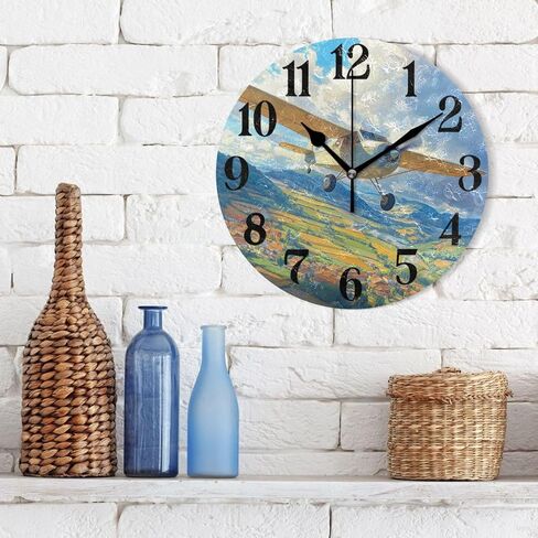 beige و burgundy clocks clocks clock لغرفة المعيش in Kuwait