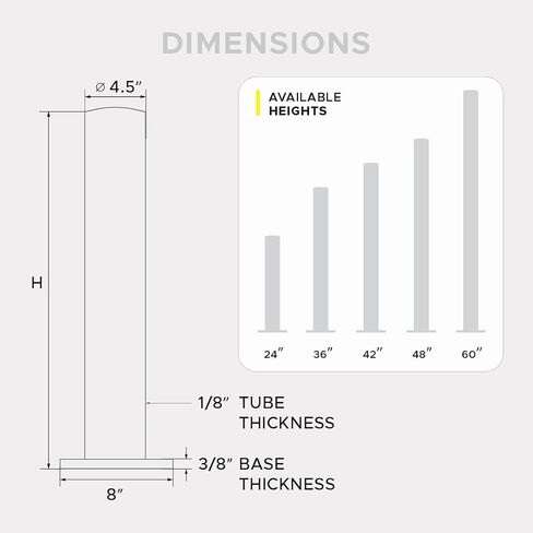 تتضمن صخور السلامة ، صفراء صفراء 4.5 بوصة ، شريط عاكس ، 4 مسامير مرساة ، مثالية للاستخدام الداخلي/الخارجي (1 ، شريط أحمر/أبيض ، 42 بوصة) in Kuwait