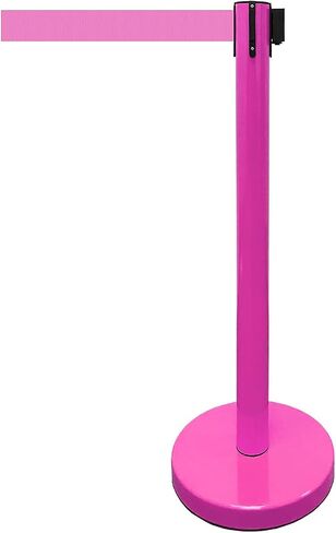 VIP Crowd Control Controw Retractable Stanchion Stanchion Leare Manage Manier Set ، 36 "HT ، 78" Belt (2 M. in Kuwait