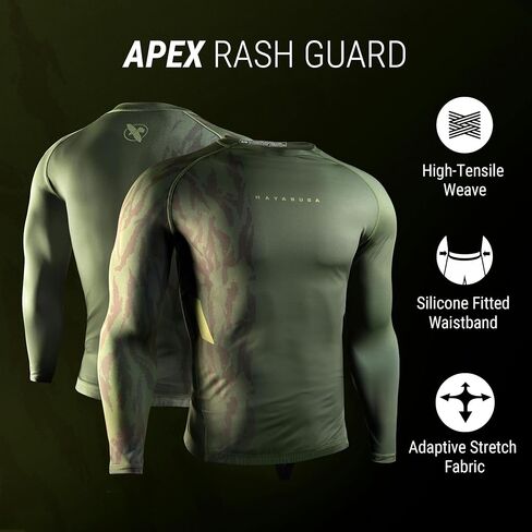 Hayabusa Apex Rash Guard for Men Long Sleeve in Saudi Arabia