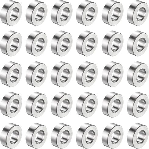UXCELL 50PCS الفولاذ المقاوم للصدأ الفولاذ المقاوم للصدأ 3/8 "التجويف x 3/4" in Saudi Arabia
