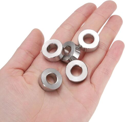 UXCELL 50PCS الفولاذ المقاوم للصدأ الفولاذ المقاوم للصدأ 3/8 "التجويف x 3/4" in Saudi Arabia
