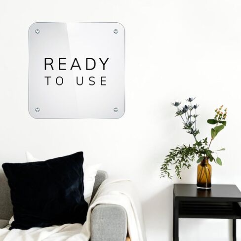 60 Pcs Sign Standoff Screws, Advertising Screws Stainless Steel Wall Standoff Mounts Glass Acrylic Nail for Glass Artwork and Sign Displays, Stainless Steel Sign Mounting Bracket (1/2 x 1 Inch) in Kuwait