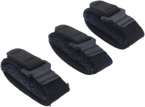 Soundspire 3-Pack Guitar String Silencer, 185mm Noise Reducer for Electric/Acoustic/Bass Guitars with Cotton Pad & Adjustable Strap in Kuwait