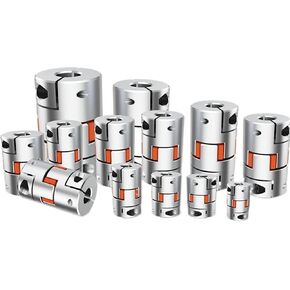 LF-B-D25L35 LF اثنين من الفك D25L30 مقرن الألومنيوم البرقوق المرن اقتران توصيل محرك السهود CNC CNC 5/6/6.35/8/10/12/12.7/14mm 5x8mm 1pcs (8x8) in Kuwait