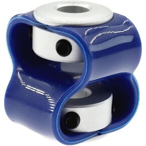 D40L50 S-Type Plastic Flexible Eccentric Declination Plastic Elastic Motor Encoder 8-Shaped Coupling Coupler 1Pcs(5X0) in Saudi Arabia