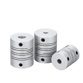 D10L12 CI Parallel Line Coupling D10L12 3/4/5mm Aluminum Alloy 3D Printer Coupling Groove Type Elastic Screw Coupling 1Pcs(4x5) in Saudi Arabia