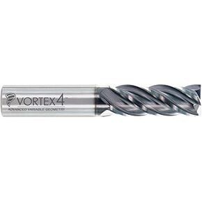 EX3-0822-SQ Extreme3 Carbide End Mill - 3 Flute x 1/2'' Tip x 1/2'' Shank x 1 3/8'' Length of Cut x 3'' Overall Length w/ AlTiN-X Nano Coating in Saudi Arabia