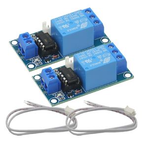 2pcs 1 Channel DC 12V Latching Relay Module with Touch Bistable Switch One Channel Relay Switch in Kuwait