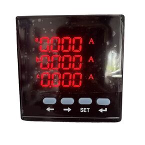 Three Phase LED Ammeter Digital Display Panel Meter with RS485(80 * 80mm) in Saudi Arabia