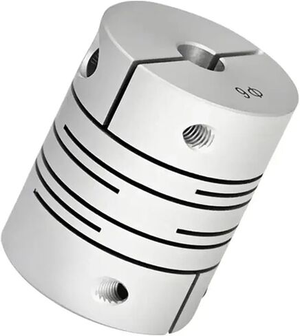 D16L23 CIC الألومنيوم سبيكة خط الموازية اقتران D16L23 3/4/5/6/6.35mm تقليدي تقني تقترن مرن 1pcs (5x6) in Saudi Arabia