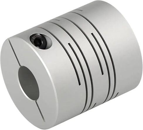 D16L23 CIC الألومنيوم سبيكة خط الموازية اقتران D16L23 3/4/5/6/6.35mm تقليدي تقني تقترن مرن 1pcs (5x6) in Saudi Arabia