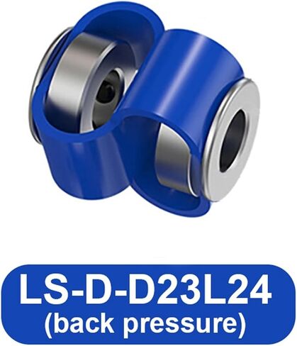 LS-D-D-D23L24 LS D D23L24 8 FONT ENCODER RAPLING DOUBLE LOOP COUPLER CNC 3D Servo Motor Universal Connection 1PCS (5mmx8mm) in Saudi Arabia