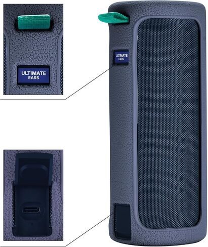 علبة مكبر صوت لـ Ultimate Ears Boom 4 مكبر صوت بلوتوث المقاوم للماء ， 3 ألوان متوفرة ， للتنزه في الجبال المشي لمسافات طويلة في الهواء in Kuwait