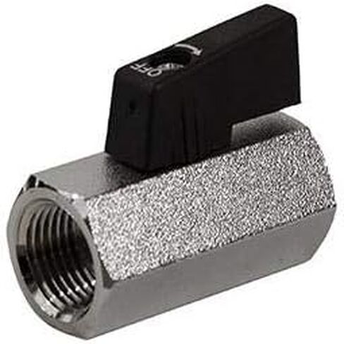 Jomar 100-431 ، T-84-M Brass Ball Valve ، 1/4 "، منفذ قياسي ، 450 WOG (حزمة 27 PCS) in Saudi Arabia