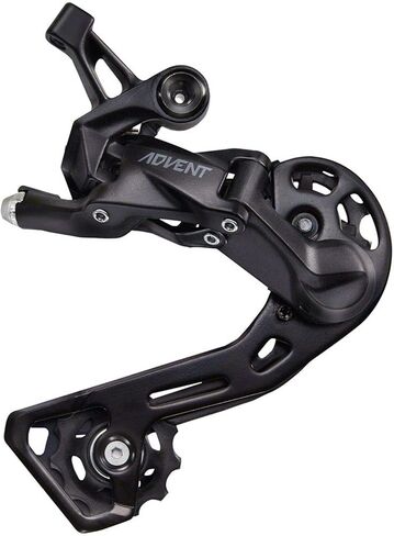 microSHIFT Advent Rear Derailleur - 9 Speed, Medium Cage, Black in Saudi Arabia