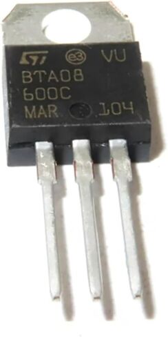 5pcs BTA08 BTA08-600B 600C 800C TO220 8A 600V 800V TRIAC TRIODE (BTA08-600C) in Saudi Arabia