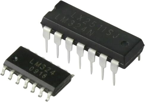 20-40pcs LM324N LM324DR LM324DT QUAL APPLIFIER DIP-14/SOP-14 (LM324DR 40PCS) in Saudi Arabia