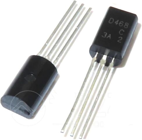 100pcs 2SD468 D468 to-92L NPN Transistor in Saudi Arabia