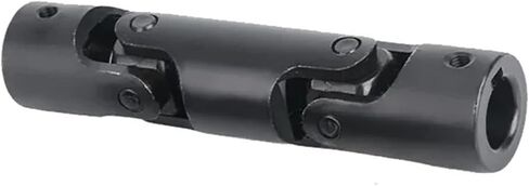 Precision Double Section Cross Universal Joint Coupling 6/8/10/12/14mm Three Section Universal Joint Cross Shaft Coupler 1Pcs(D16L75-6-Keyway) in Saudi Arabia