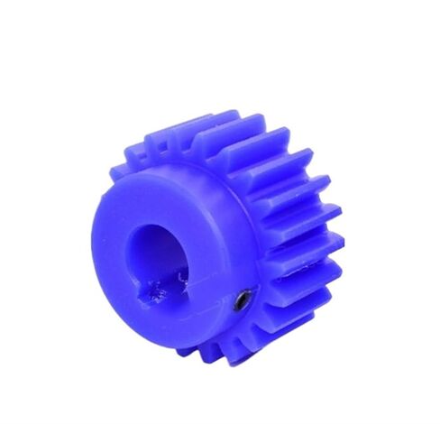 Pinion Hardware for Mechanical Rotation 1pcs Blue Nylon Spur Gear 2M 15 Teeth-30 Teeth Mode 2 Motor Gear with Step Plastic Gear Bore 16mm (Keyway 5mm)(28 Teeth) in Kuwait