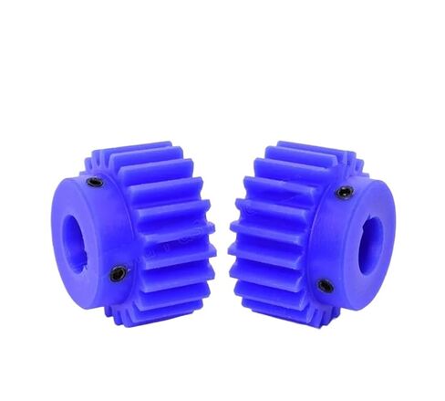 Pinion Hardware for Mechanical Rotation 1pcs Blue Nylon Spur Gear 2M 15 Teeth-30 Teeth Mode 2 Motor Gear with Step Plastic Gear Bore 16mm (Keyway 5mm)(28 Teeth) in Kuwait