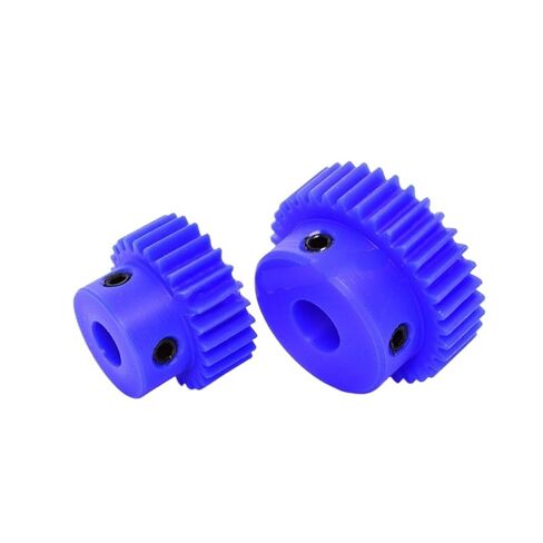 Pinion Hardware for Mechanical Rotation 1pcs 15T-40T 1M Blue Nylon Spur Gear 15 16 18 20 22 24 25 26 28 30 32 33 35 36 38 40Teeth Plastic Motor Gear Bore 8mm(40 Teeth) in Kuwait