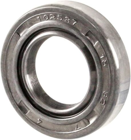 Eai Oil Seal 18mm × 32mm × 7mm (2 pcs) TC Double Lip w/spring. حالة معدنية مع طلاء المطاط النتريل in Saudi Arabia