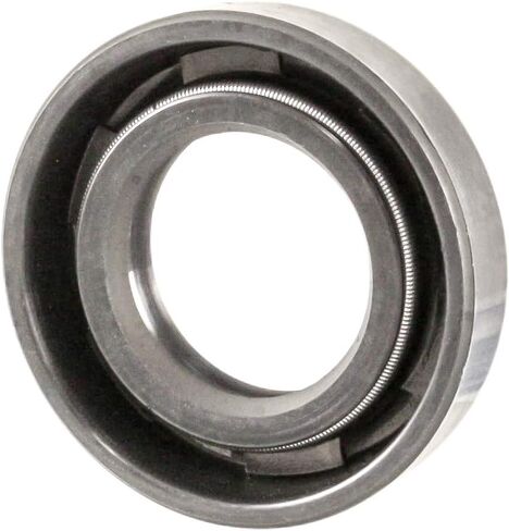 Eai Oil Seal 18mm × 32mm × 7mm (2 pcs) TC Double Lip w/spring. حالة معدنية مع طلاء المطاط النتريل in Saudi Arabia