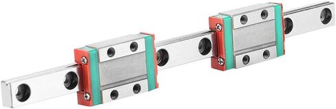 Hapivida MGN9B 150mm Linear Guide 9mm Width with 2pcs Rail Block for DIY CNC Routers Lathes Mills and 3D Printer in Kuwait