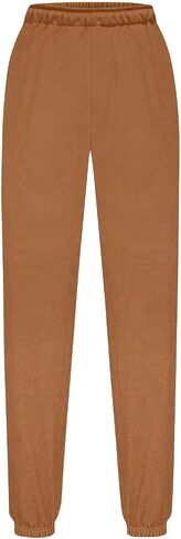 Womens High Sweatpants Casual Baggy Joggers Loose Athletic Cycling Running Sports Pants Outdoor Street Lounge Trouser in Saudi Arabia