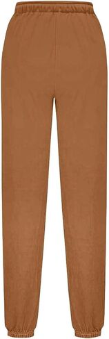 Womens High Sweatpants Casual Baggy Joggers Loose Athletic Cycling Running Sports Pants Outdoor Street Lounge Trouser in Saudi Arabia