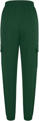 Cargo Sweatpants for Women Oversized Fleece Joggers Fall Fashion Outfits Y2k Clothes Sweatpant Pockets in Saudi Arabia