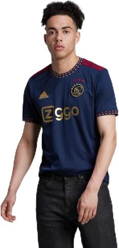 Adidas Ajax Amsterdam FC Men's Short Sleeve Soccer Jersey, Color Options in Saudi Arabia