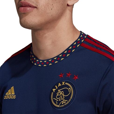 Adidas Ajax Amsterdam FC Men's Short Sleeve Soccer Jersey, Color Options in Saudi Arabia